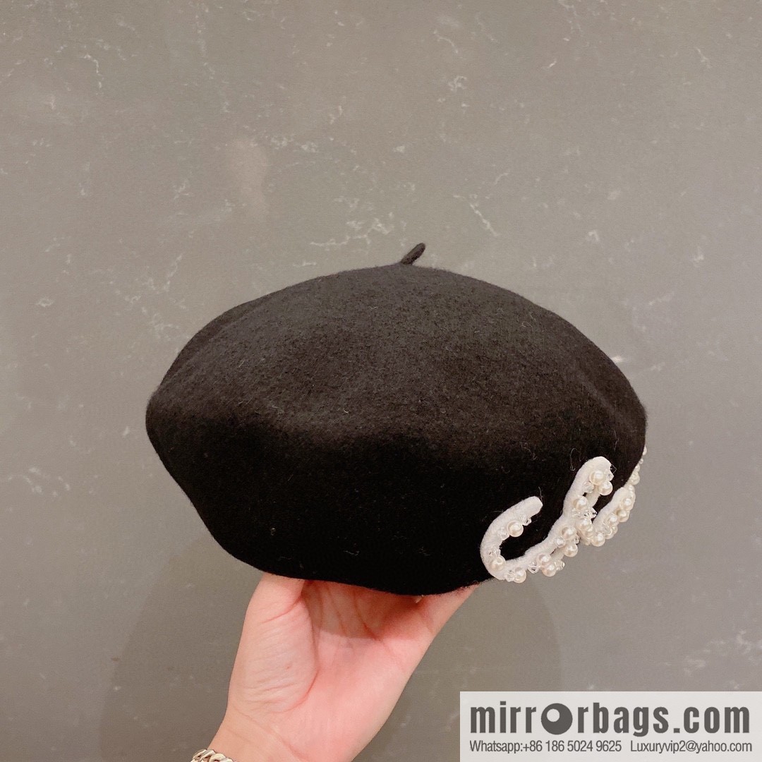 Chanel 2022 autumn and winter new woolen beret