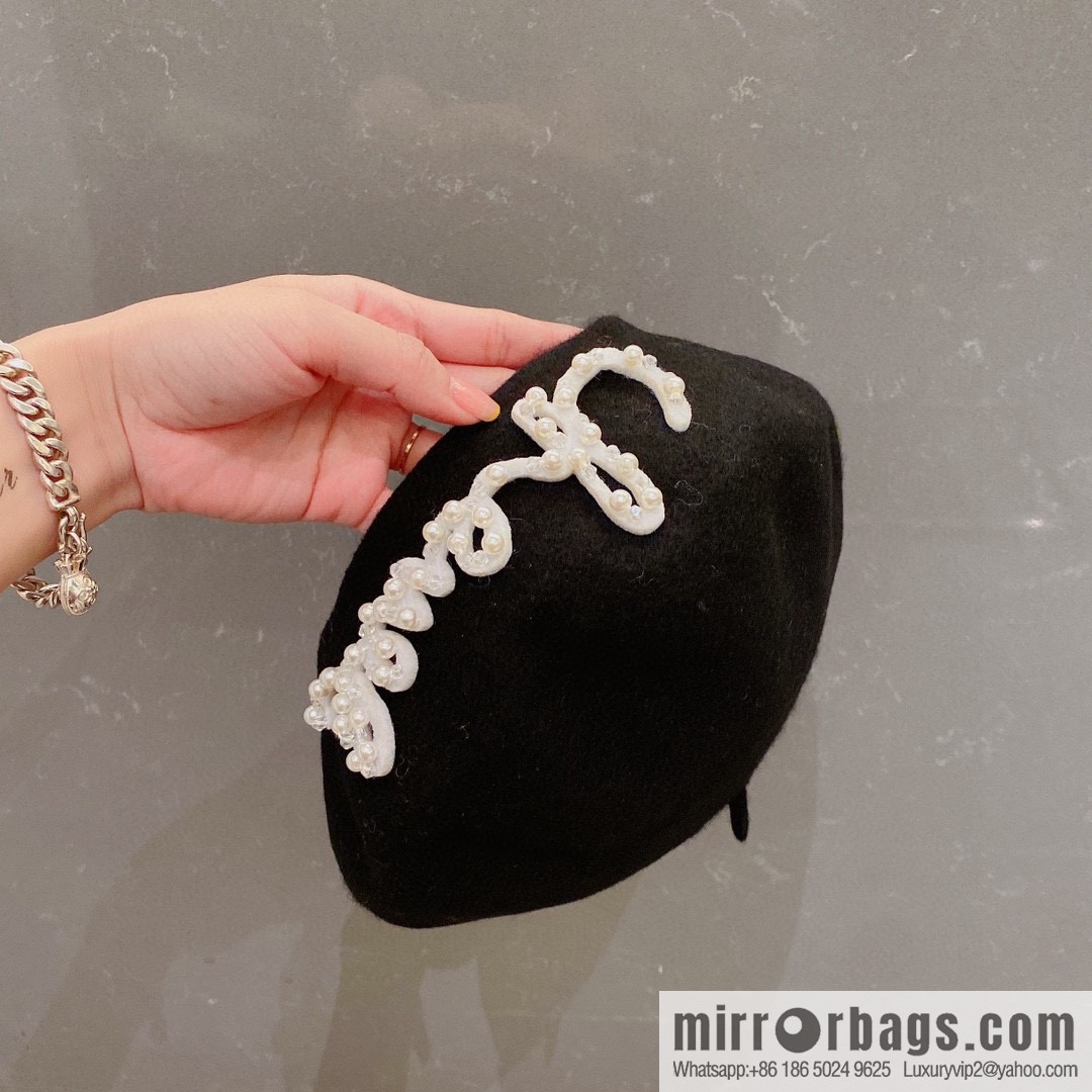 Chanel 2022 autumn and winter new woolen beret