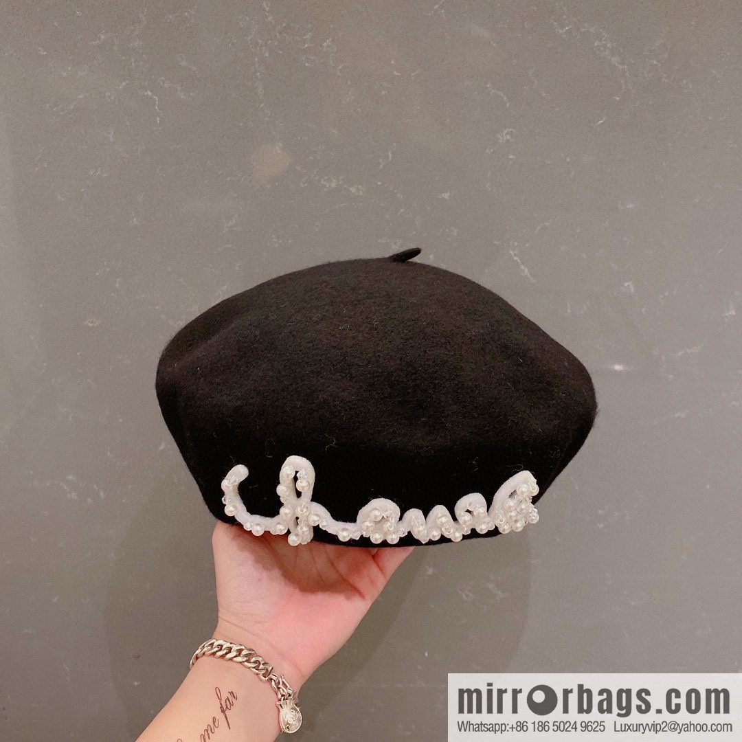 Chanel 2022 autumn and winter new woolen beret