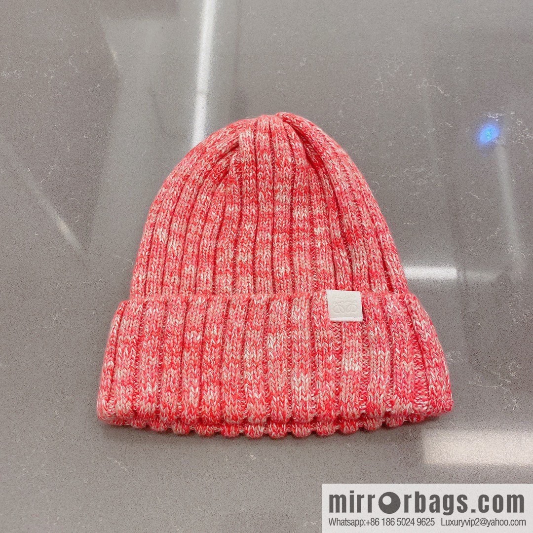 LOEWE Luo Yiwei 2022 autumn and winter new wool knitted wool hat