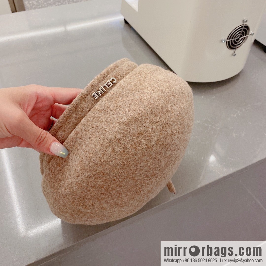 Celine 2022 autumn and winter new woolen beret