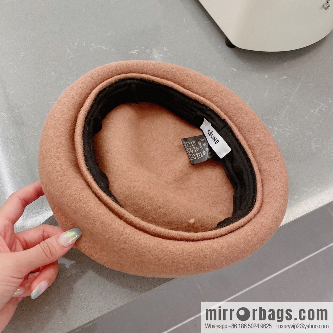 Celine 2022 autumn and winter new woolen beret