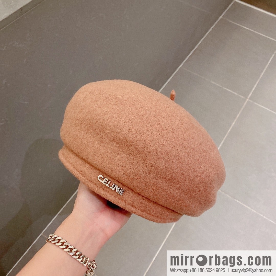 Celine 2022 autumn and winter new woolen beret