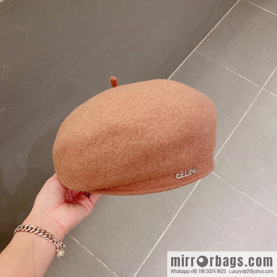 Celine 2022 autumn and winter new woolen beret