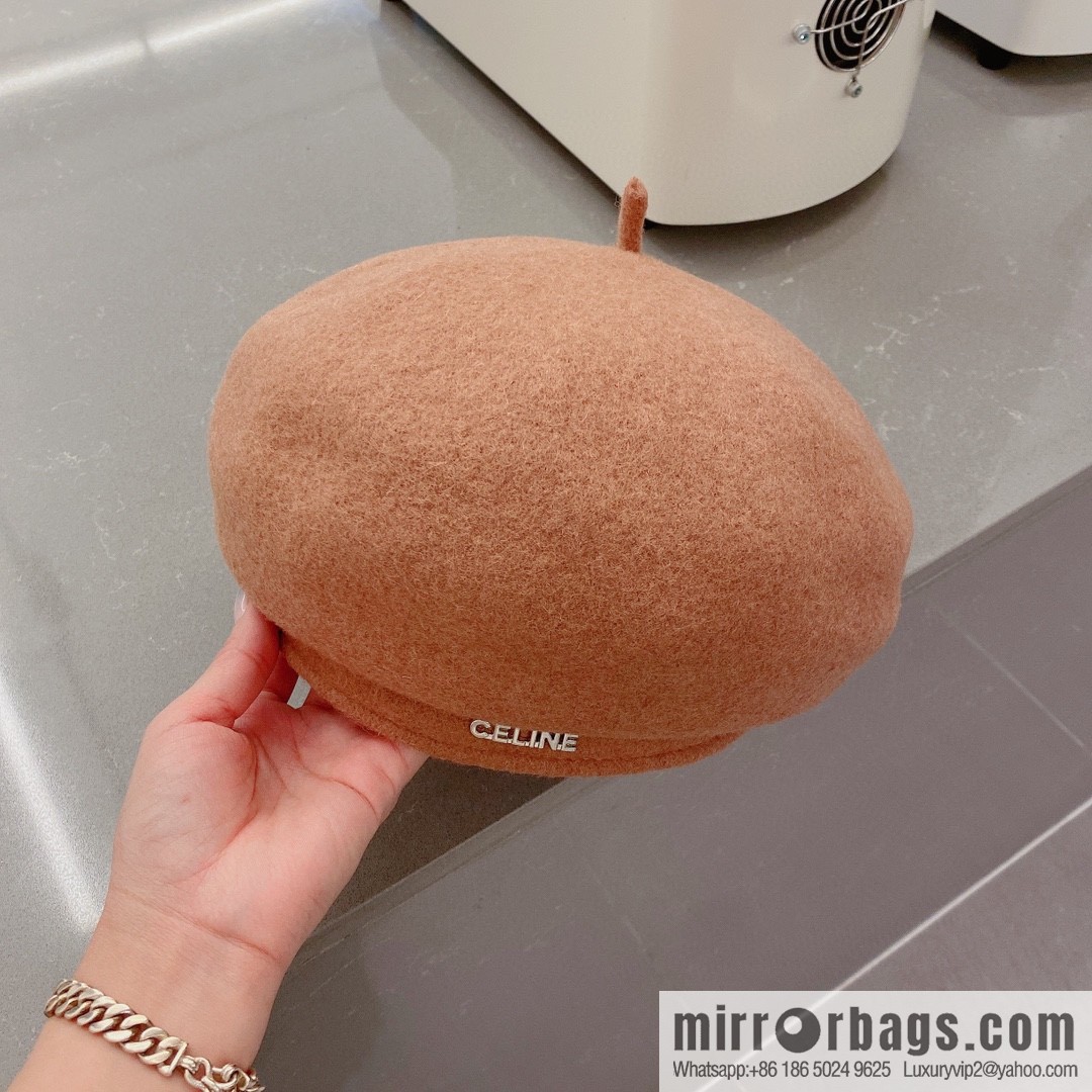 Celine 2022 autumn and winter new woolen beret