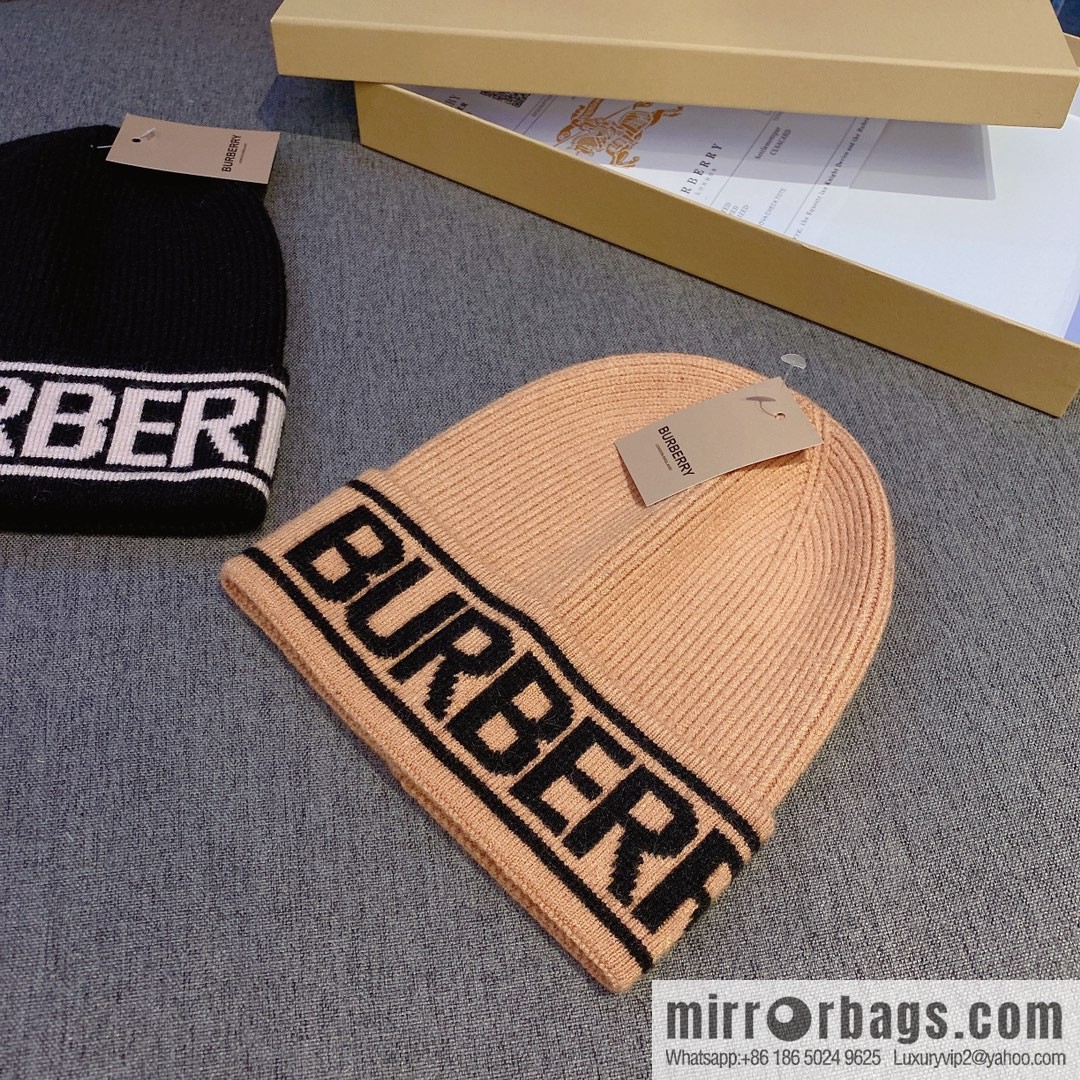 Burberry 2022 autumn and winter new unisex wool hat