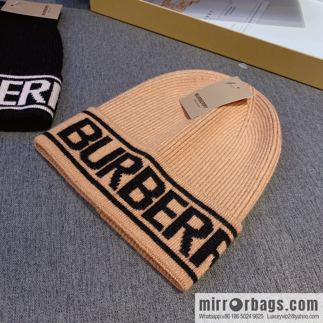 Burberry 2022 autumn and winter new unisex wool hat