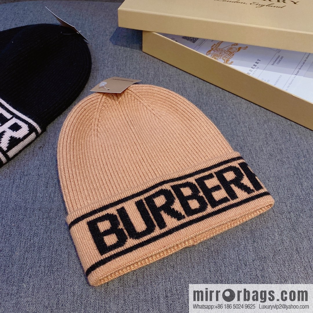 Burberry 2022 autumn and winter new unisex wool hat