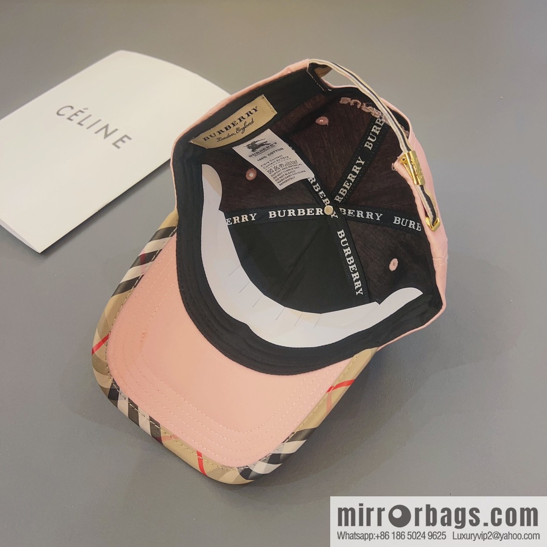 Burberry's new unisex baseball cap