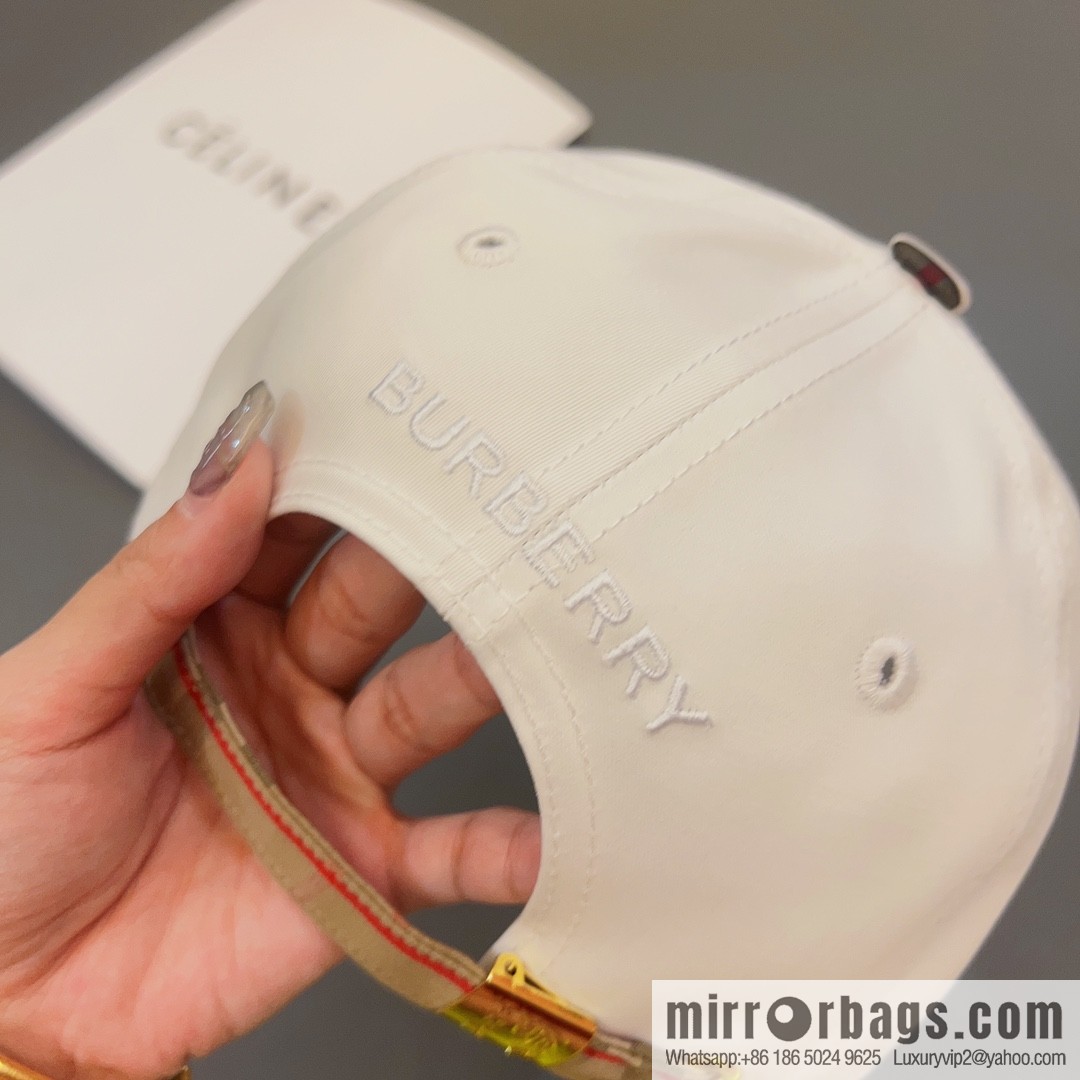 Burberry's new unisex baseball cap