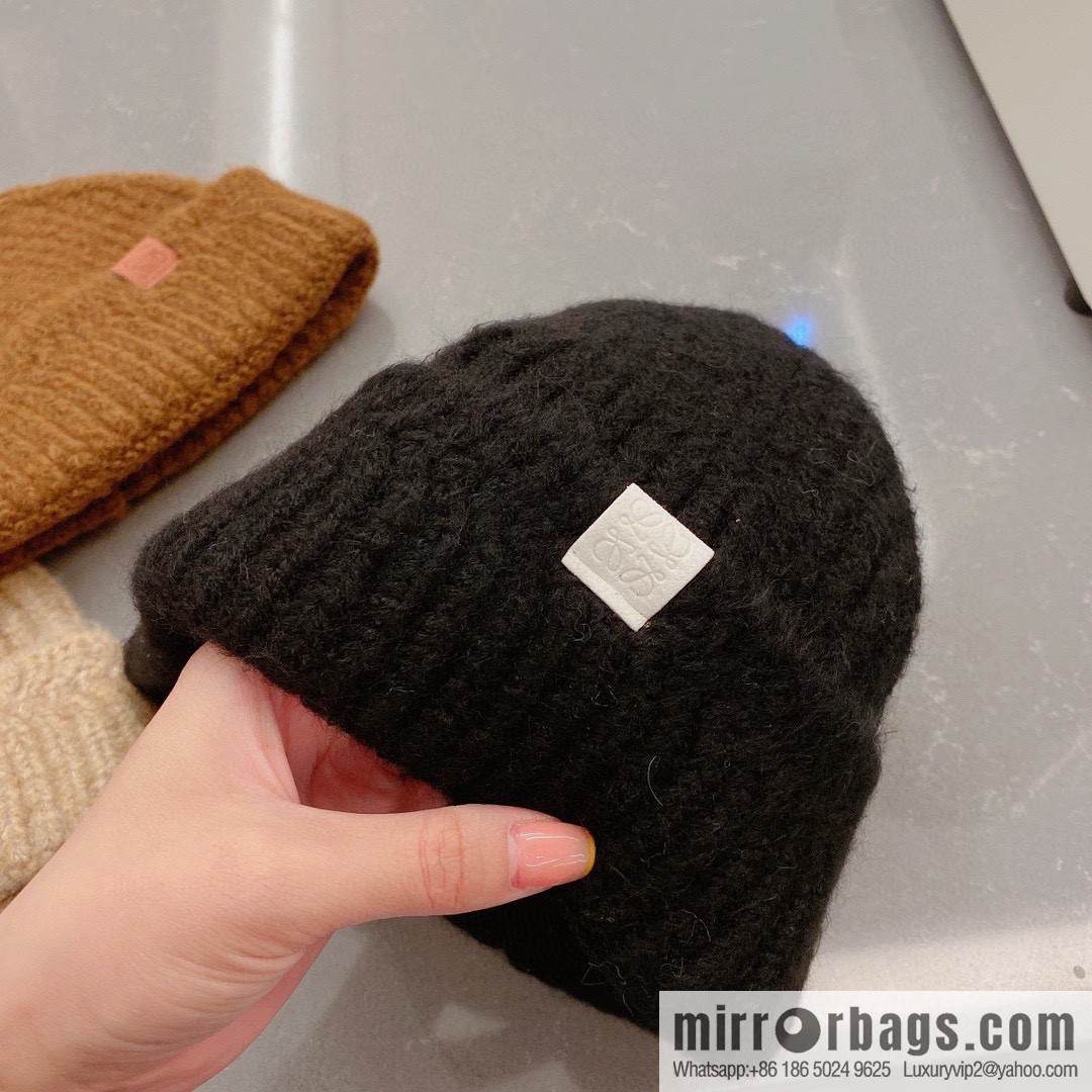 LOEWE Luo Yiwei 2022 autumn and winter new wool hat