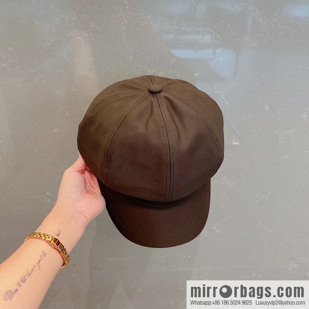 Miumiu Miu 2022 autumn and winter new octagonal hat