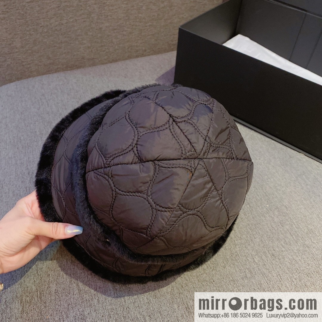 YSL Saint Laurent air cotton bucket hat