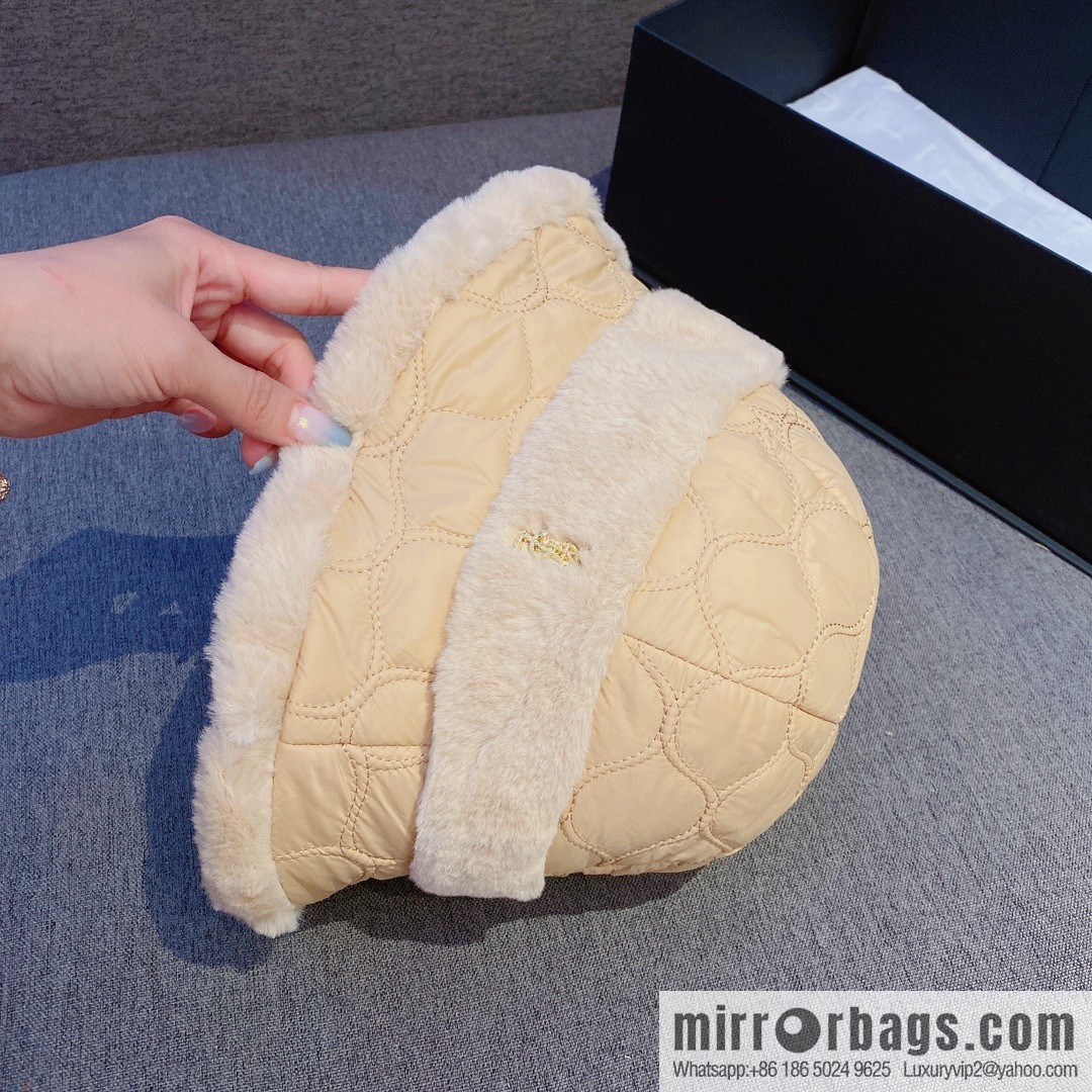 YSL Saint Laurent air cotton bucket hat