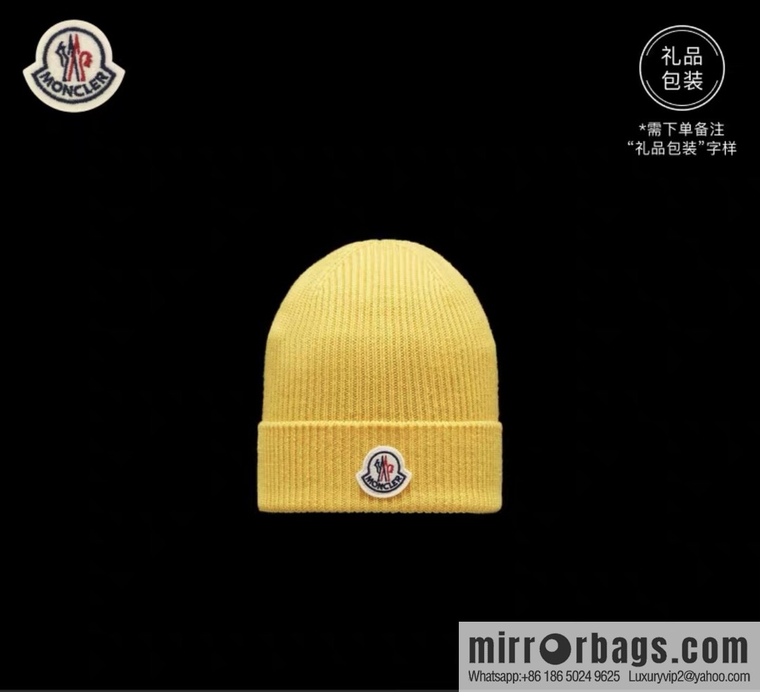 Moncler Color Unisex Knitted Hat