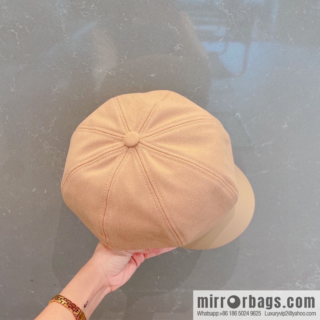 PRADA Prada 2022 autumn and winter new duck tongue pumpkin hat