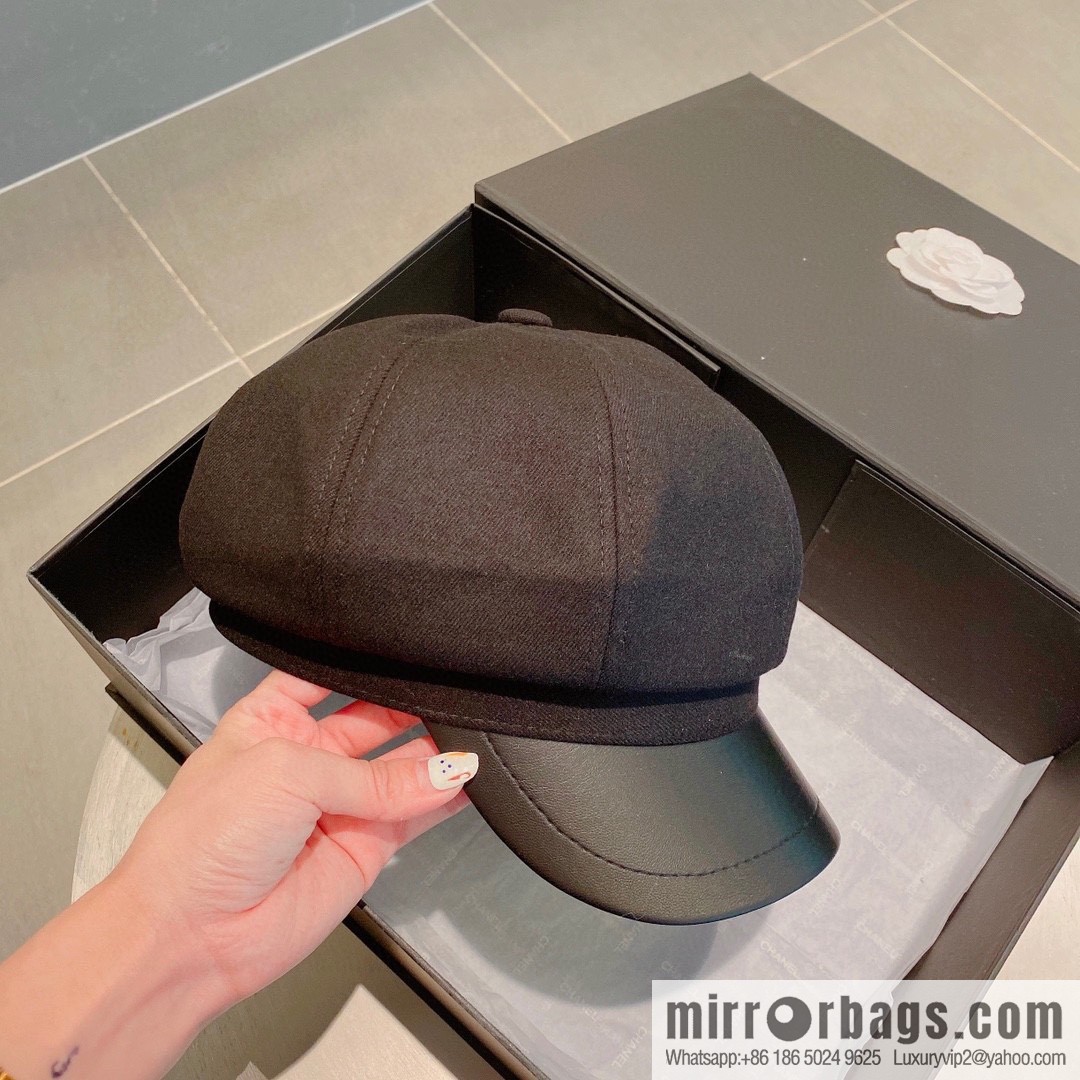 PRADA Prada 2022 autumn and winter new duck tongue pumpkin hat