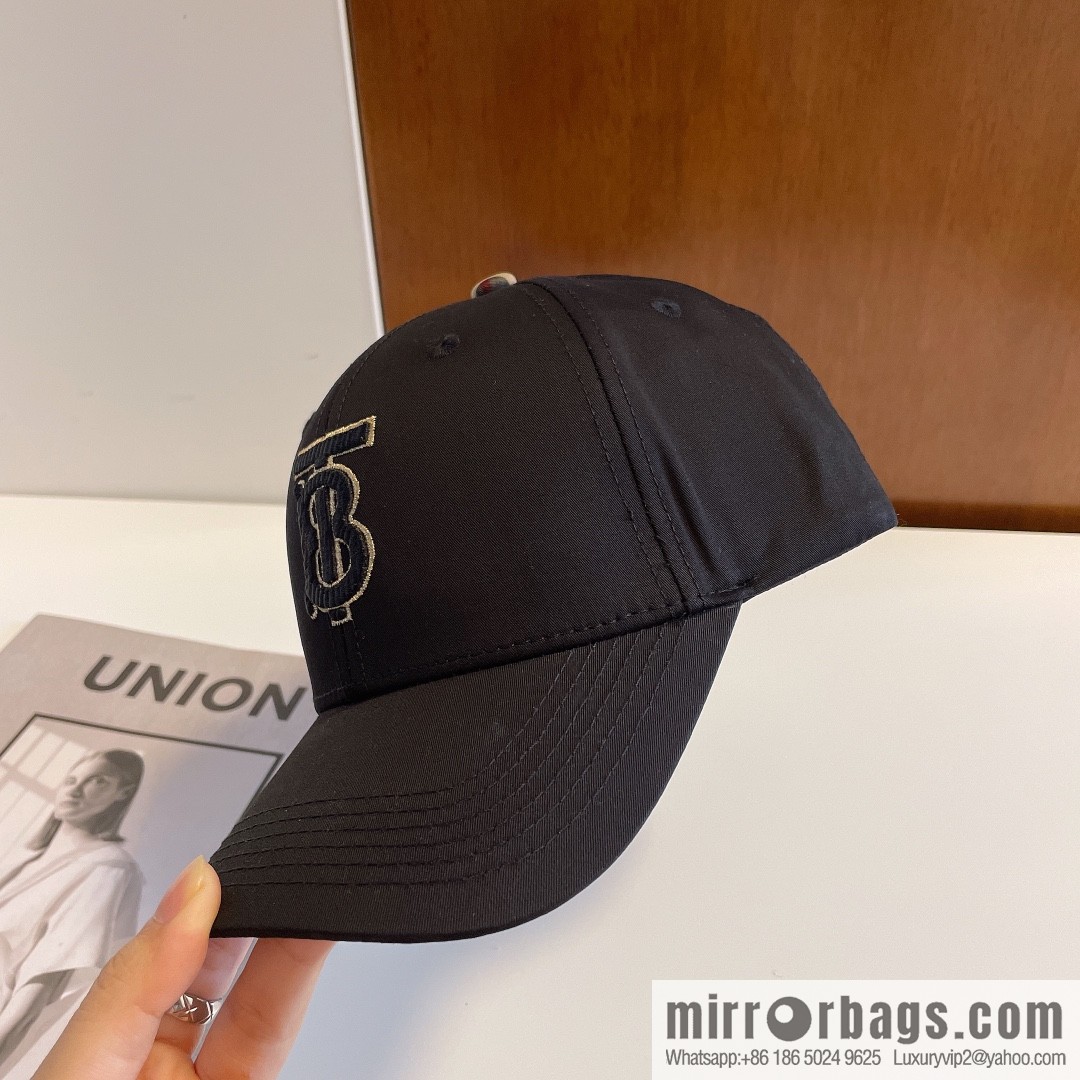 Burberry's new embroidered baseball cap