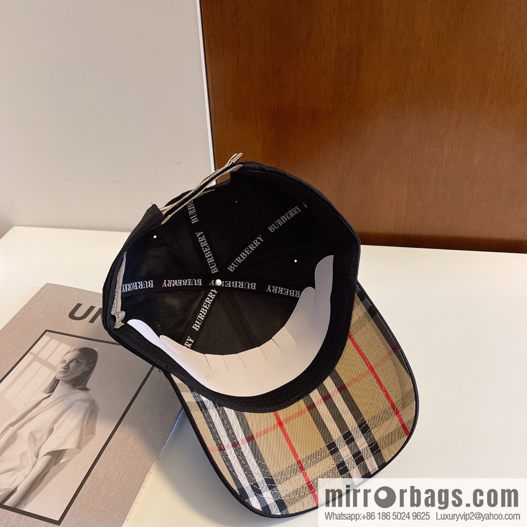 Burberry's new embroidered baseball cap