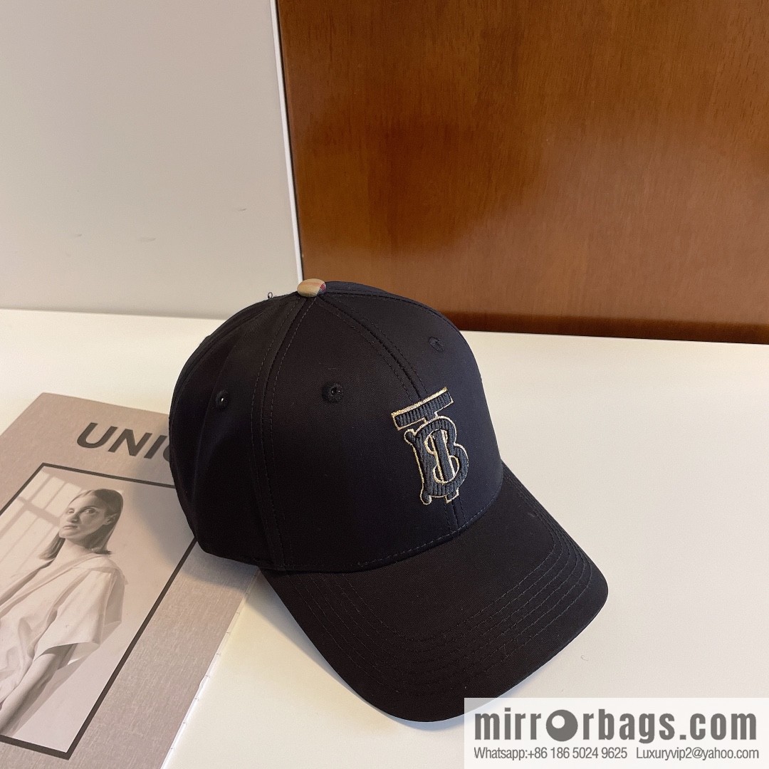 Burberry's new embroidered baseball cap