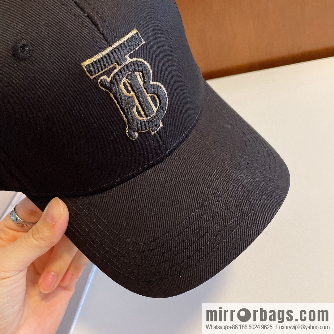 Burberry's new embroidered baseball cap