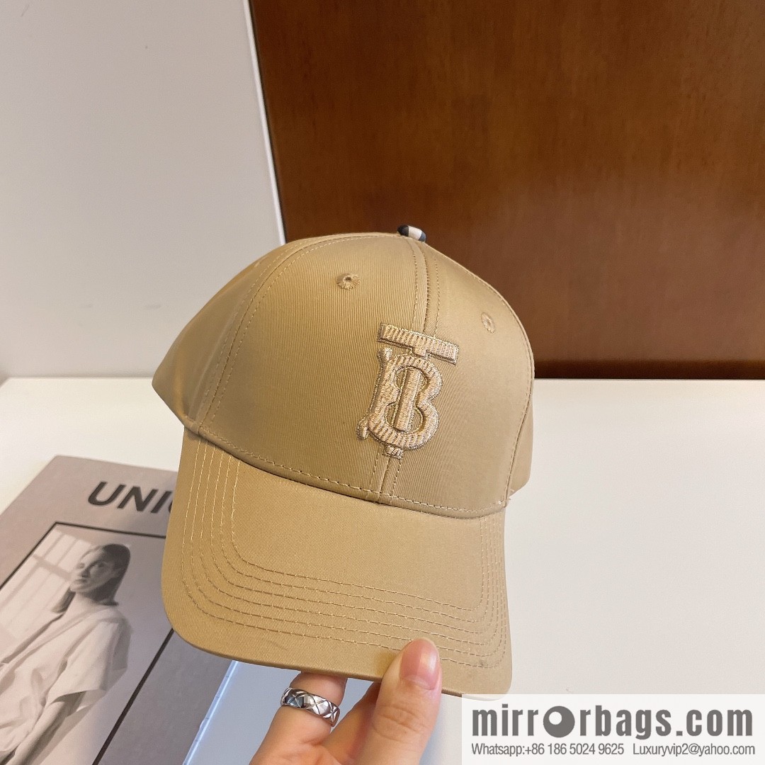 Burberry's new embroidered baseball cap