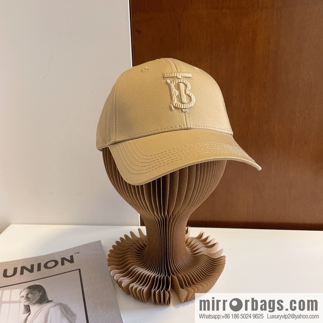 Burberry's new embroidered baseball cap