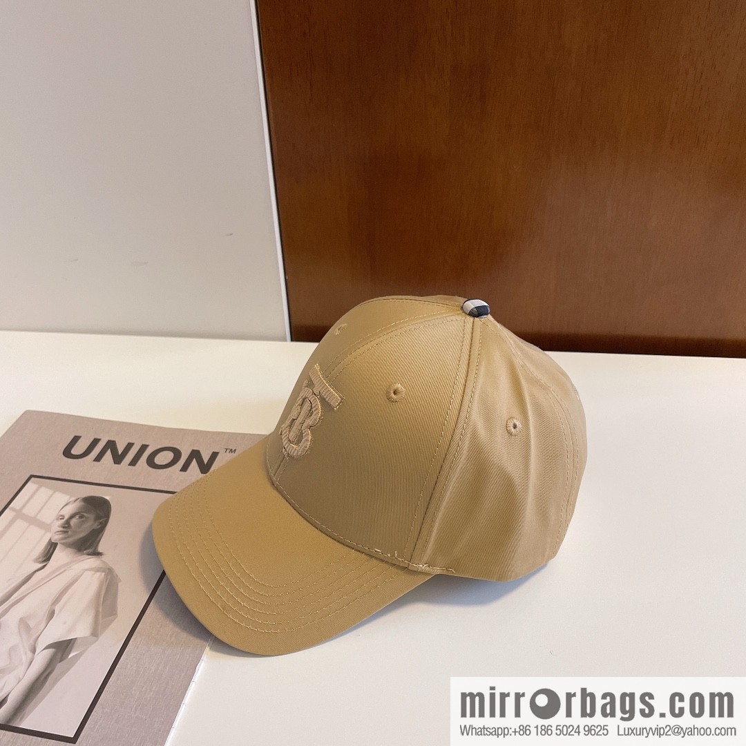Burberry's new embroidered baseball cap