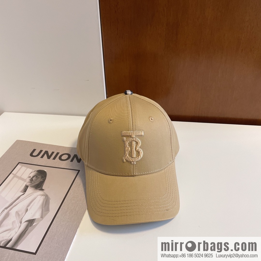Burberry's new embroidered baseball cap