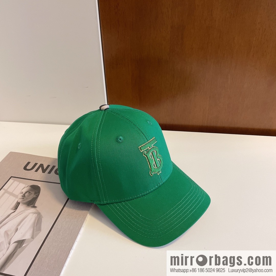 Burberry's new embroidered baseball cap