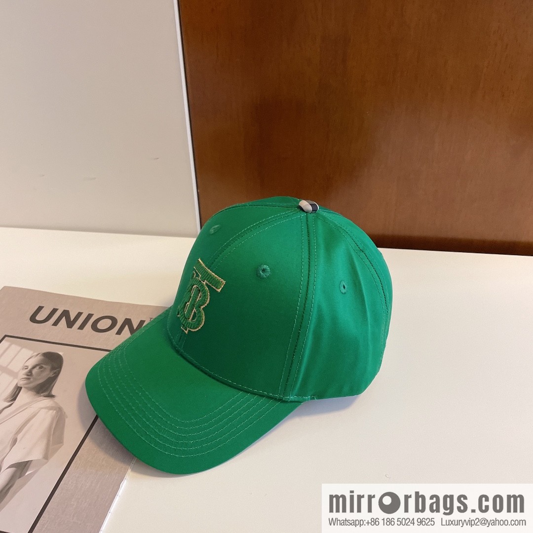 Burberry's new embroidered baseball cap