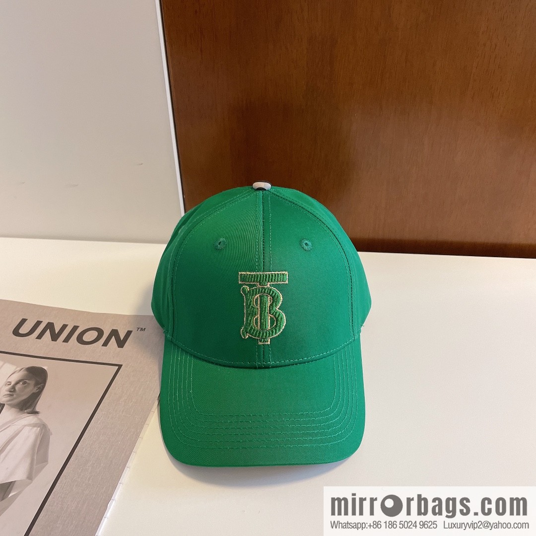 Burberry's new embroidered baseball cap