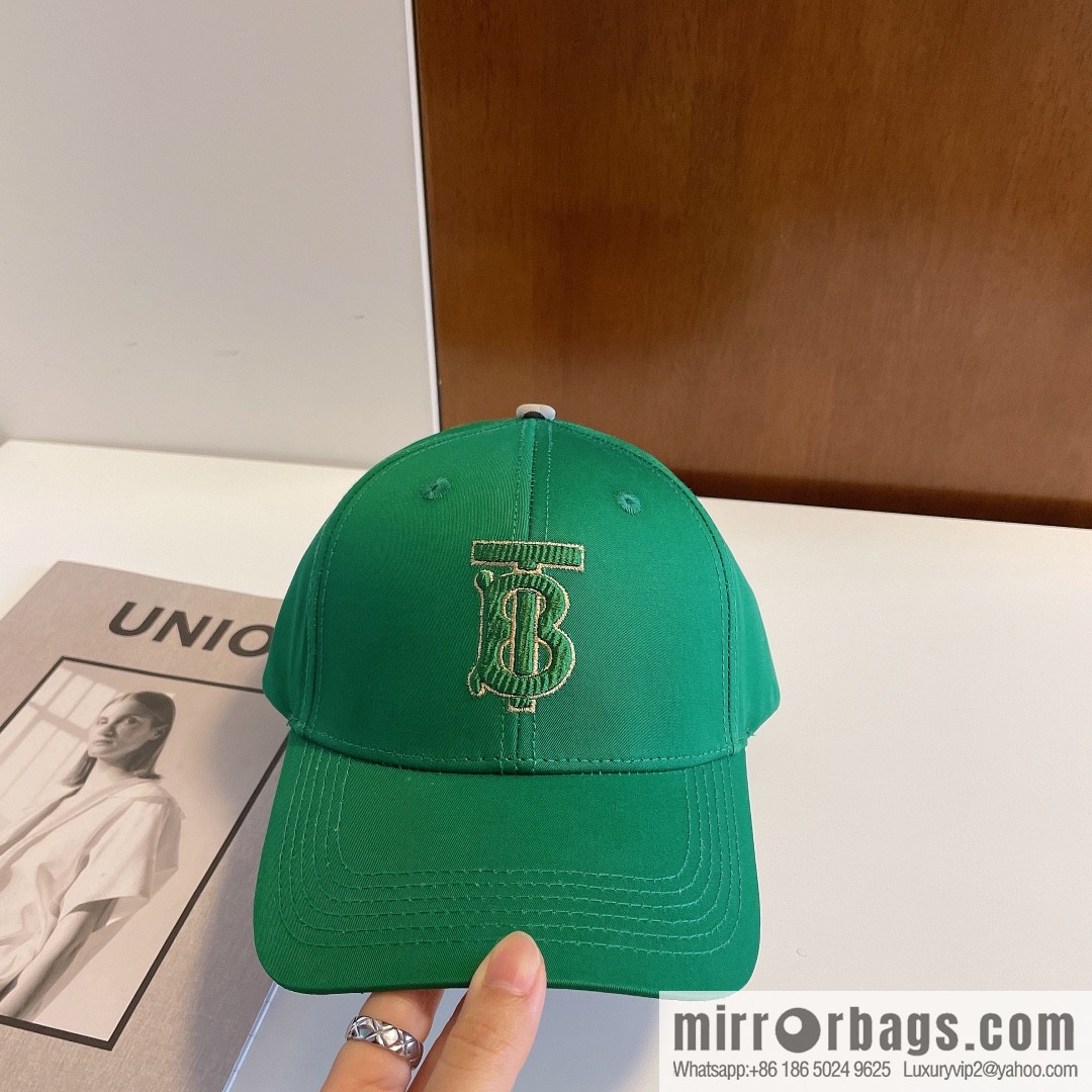Burberry's new embroidered baseball cap