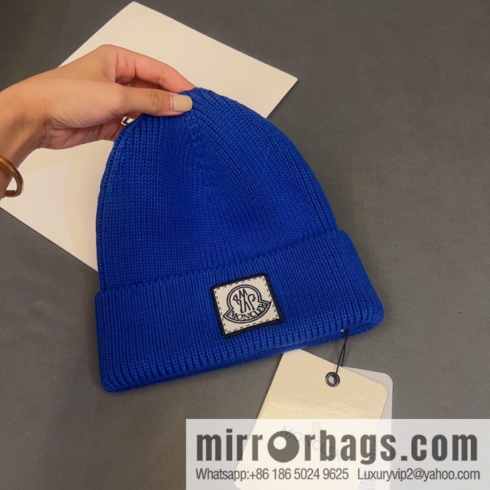 Moncler explosive personality LOGO knitted hat