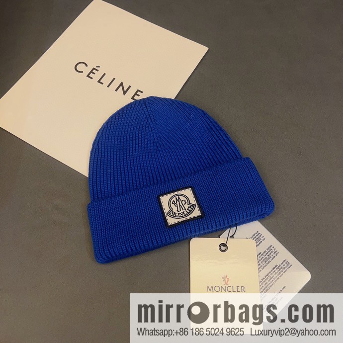 Moncler explosive personality LOGO knitted hat