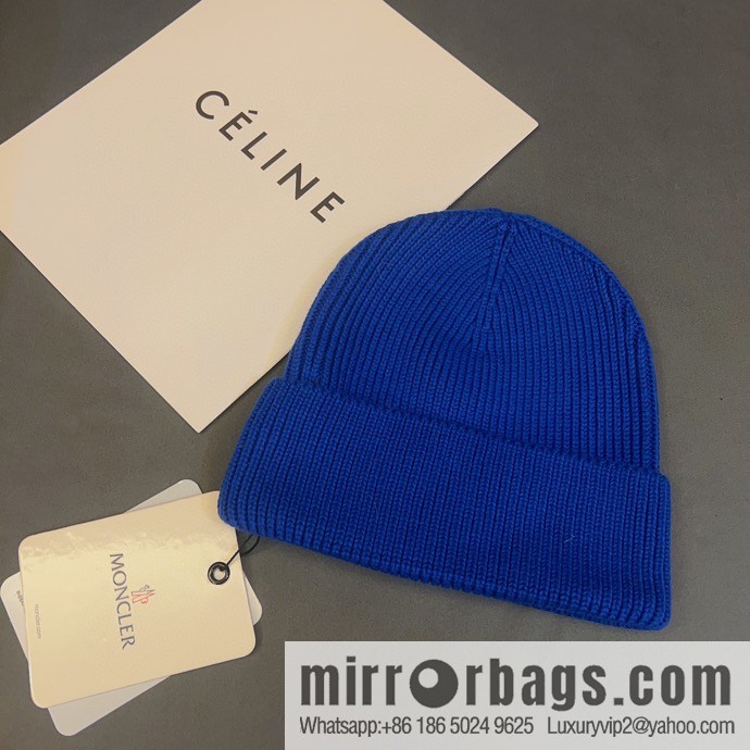 Moncler explosive personality LOGO knitted hat