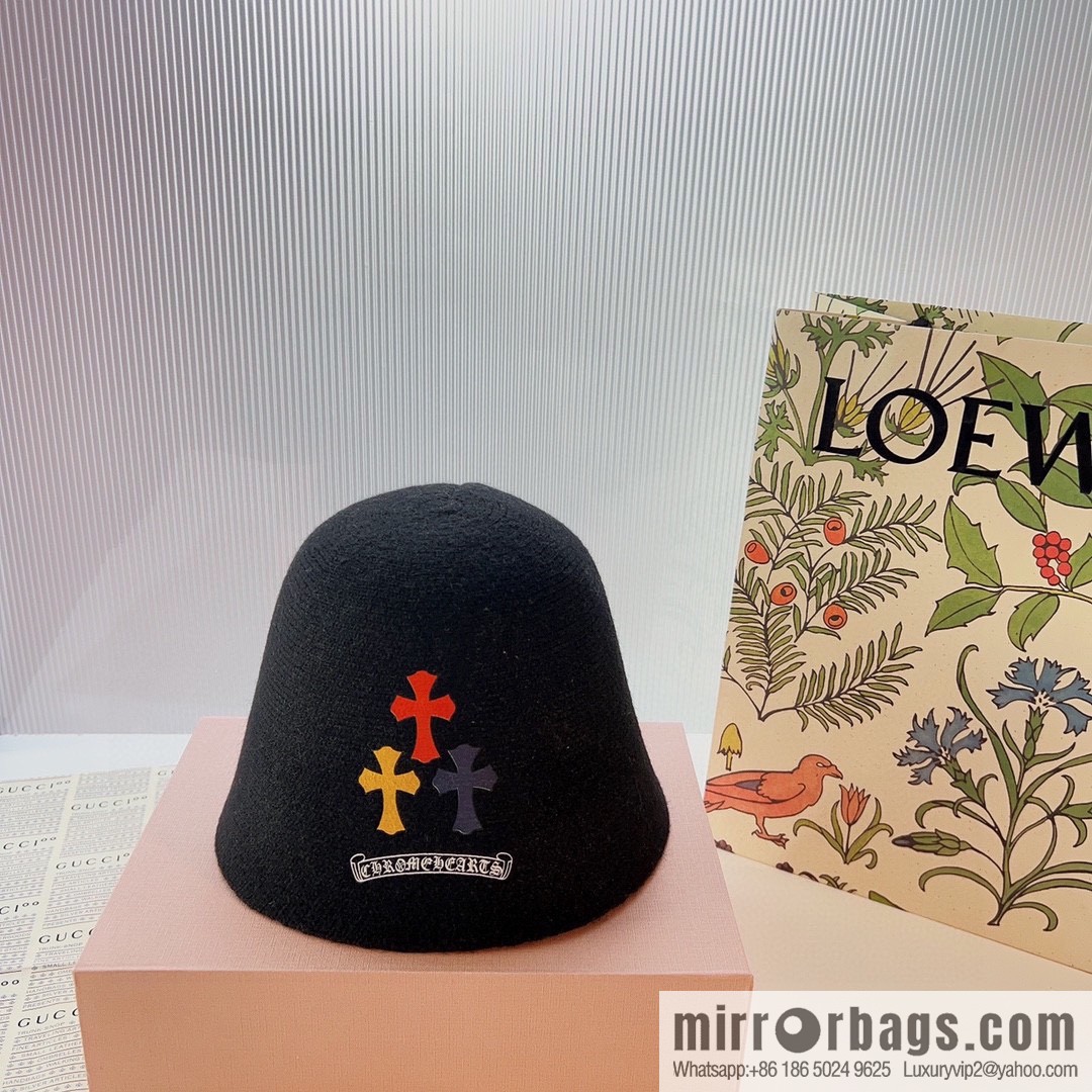 Croxin 2022 autumn and winter new knitted bucket hat