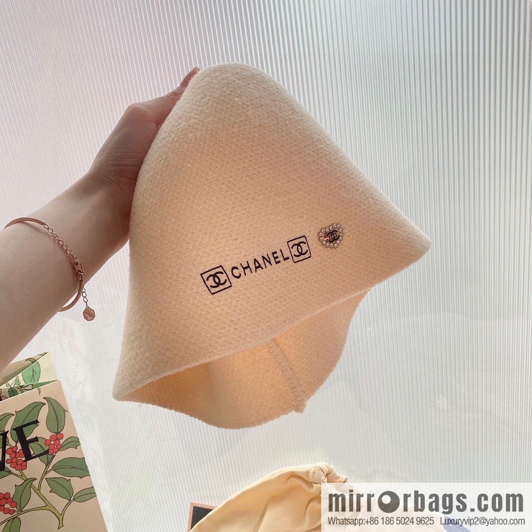 Chanel 2022 autumn and winter new wool bucket hat