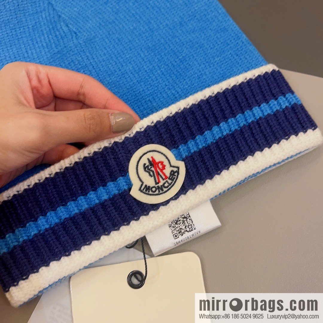 Moncler European and American winter new wool knitted hat