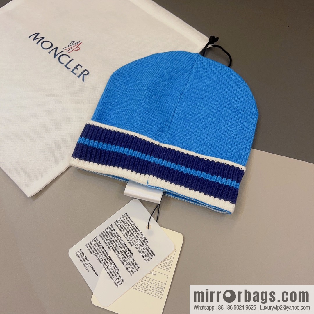 Moncler European and American winter new wool knitted hat
