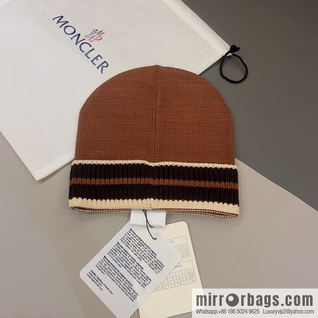 Moncler European and American winter new wool knitted hat