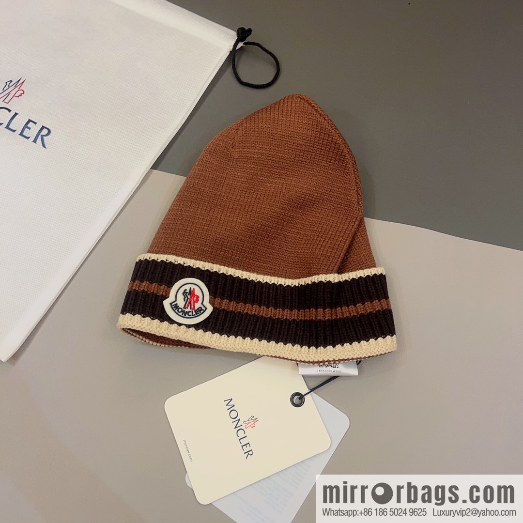 Moncler European and American winter new wool knitted hat