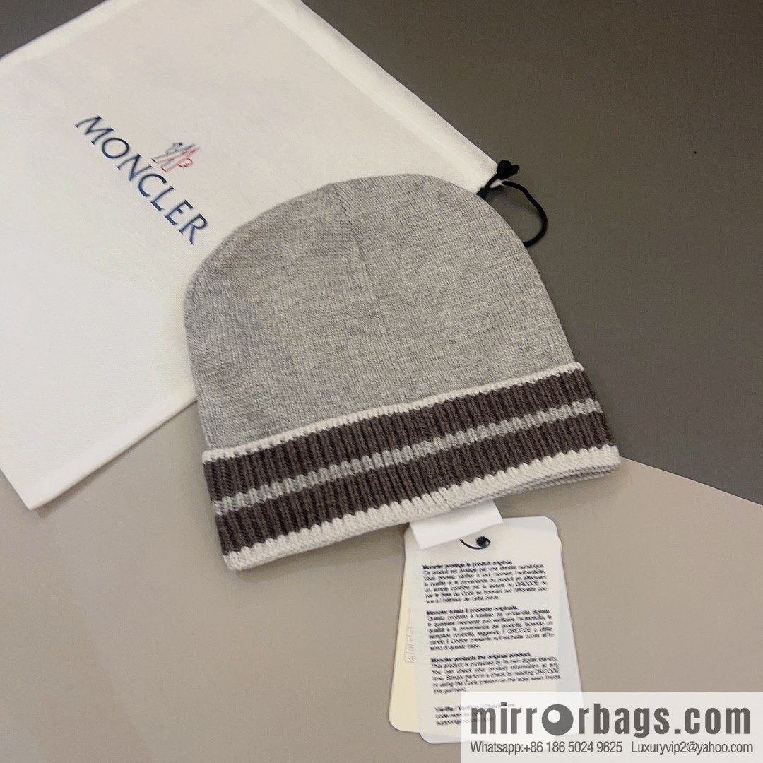 Moncler European and American winter new wool knitted hat