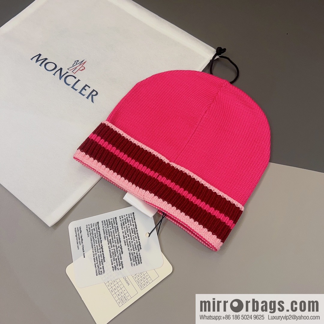 Moncler European and American winter new wool knitted hat