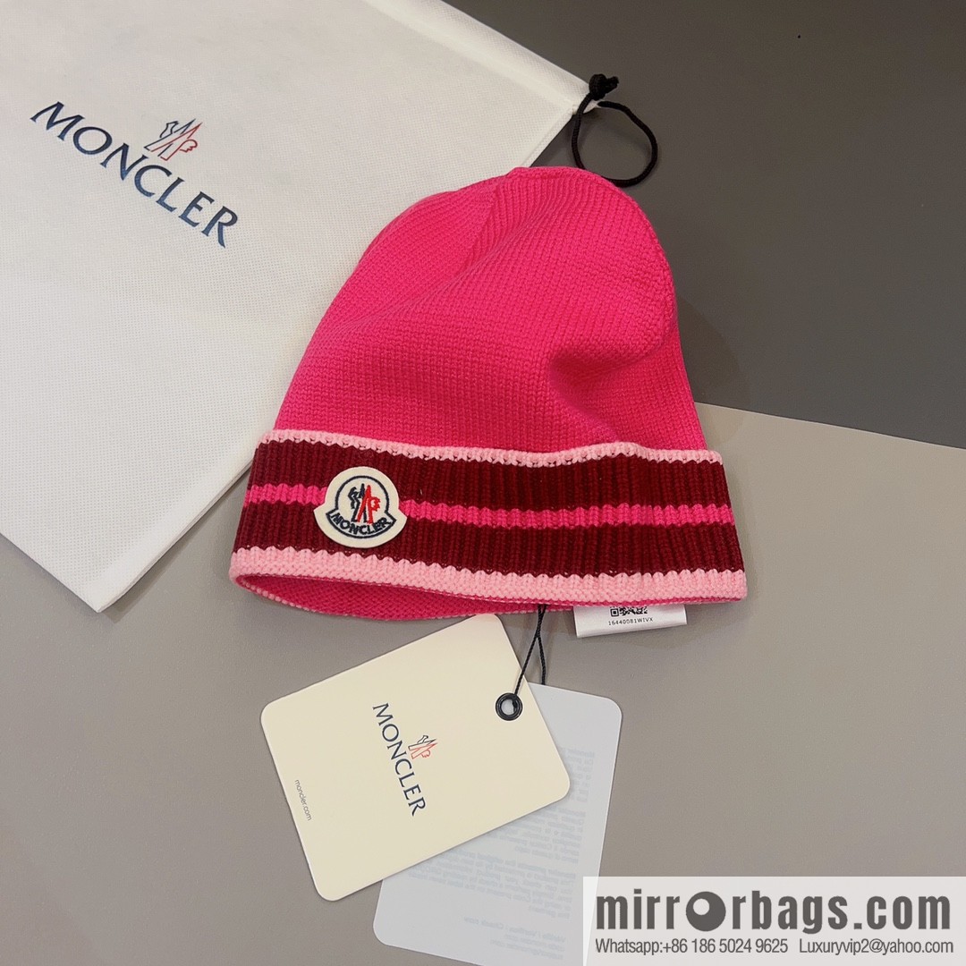 Moncler European and American winter new wool knitted hat