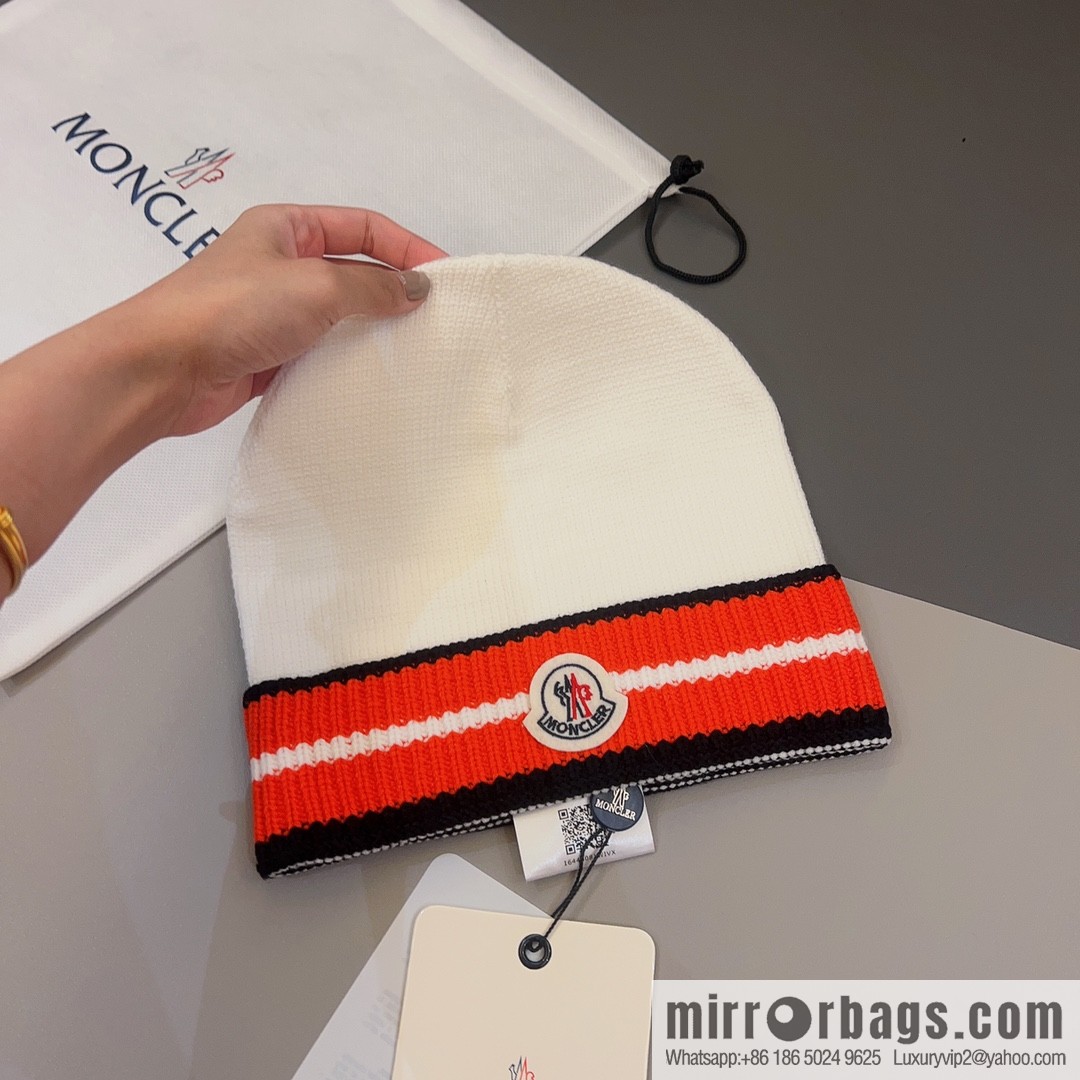 Moncler European and American winter new wool knitted hat