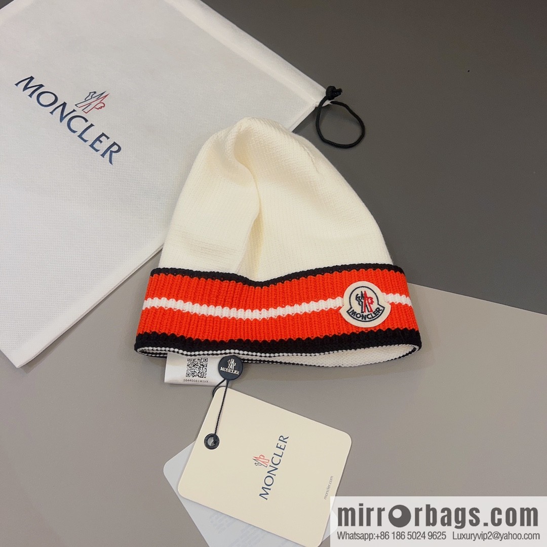 Moncler European and American winter new wool knitted hat