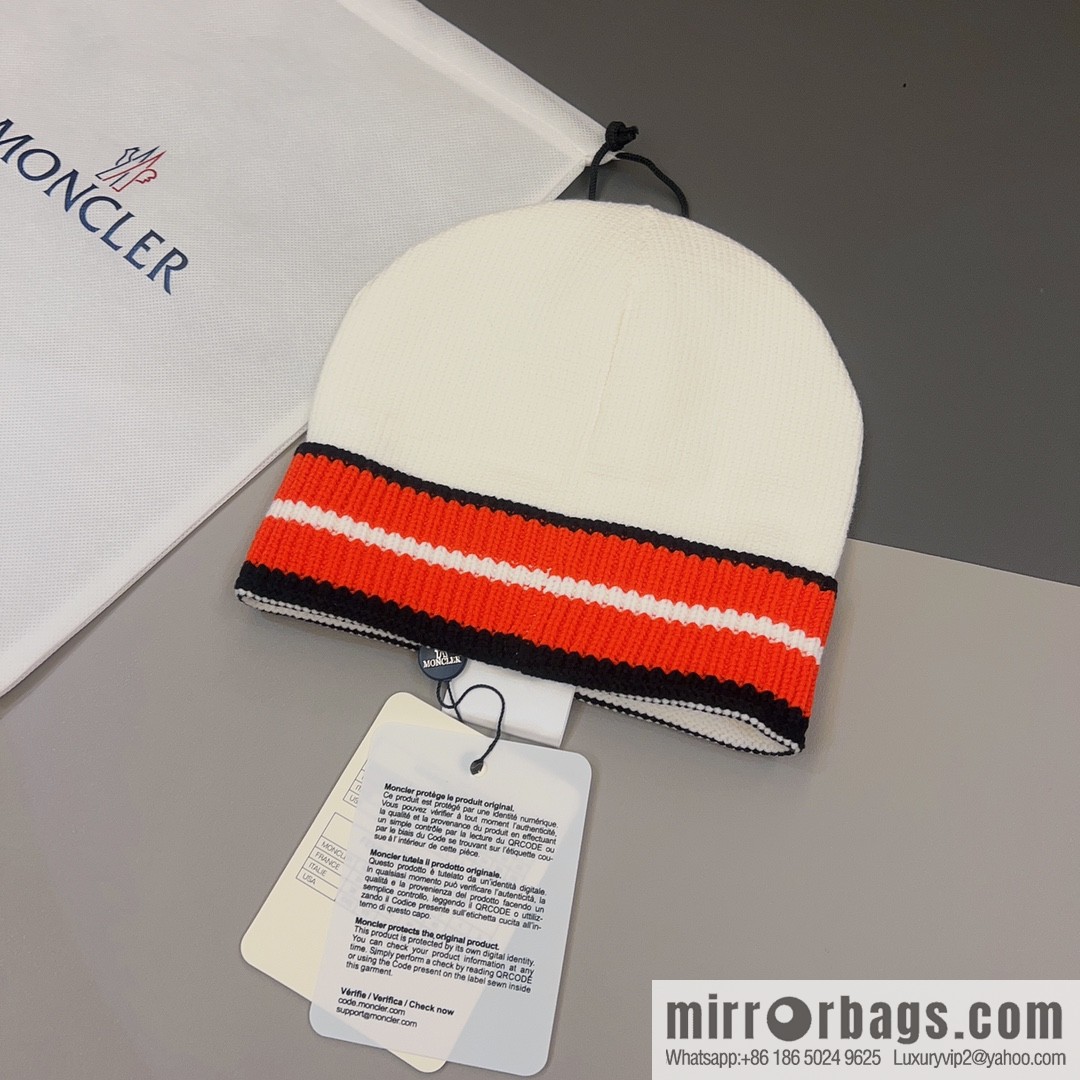 Moncler European and American winter new wool knitted hat