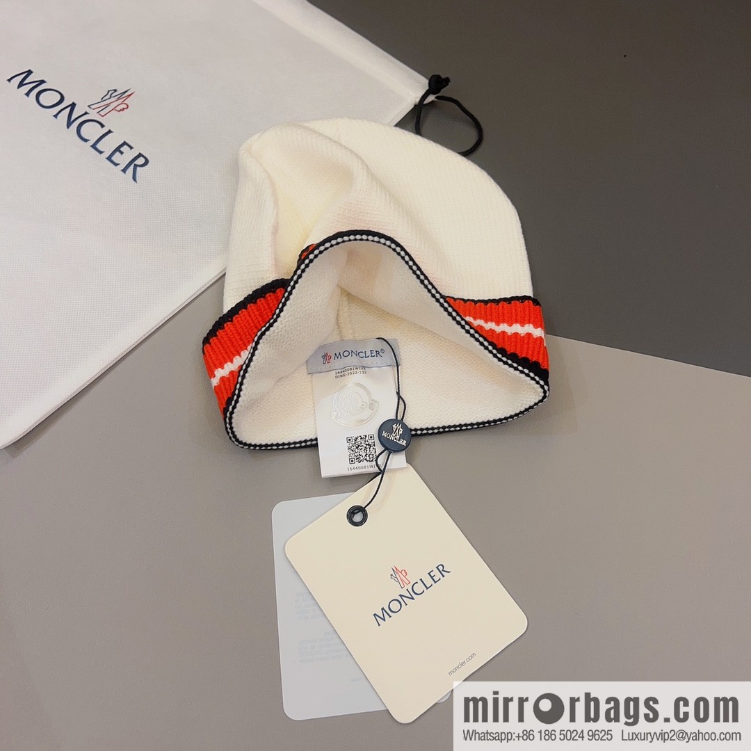 Moncler European and American winter new wool knitted hat