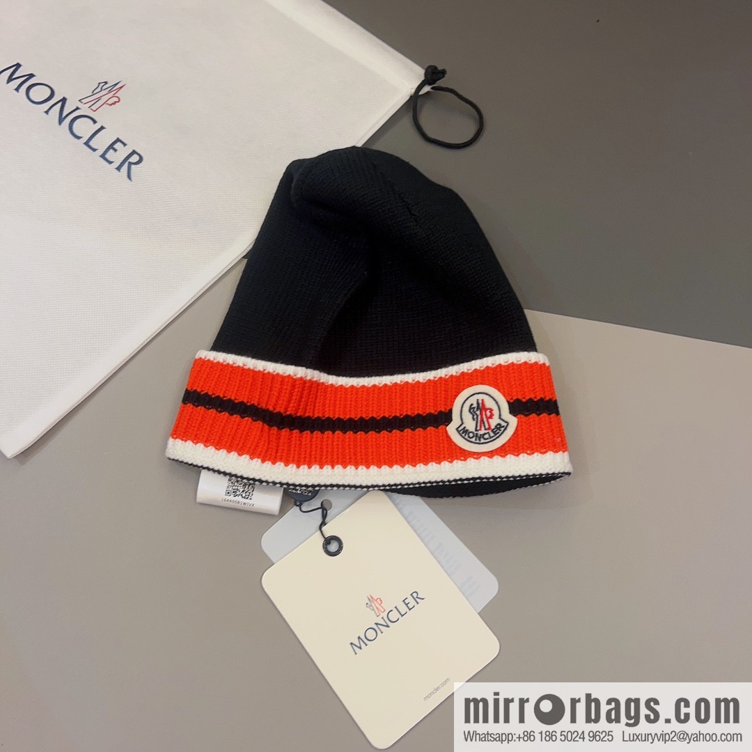 Moncler European and American winter new wool knitted hat